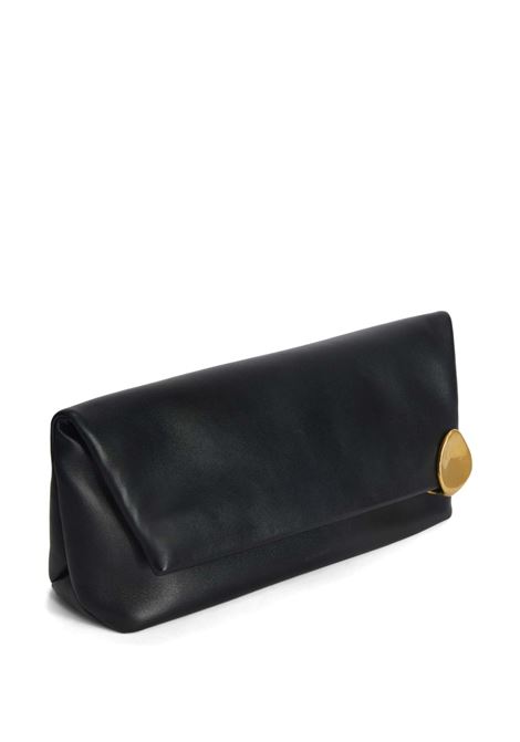 Borsa clutch jewel zip in nero Jil sander - donna JIL SANDER | J06WF0002P7366001